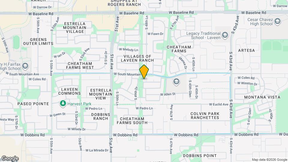 8414 S 48th Ln Mapa y Detalles de la Ubicación