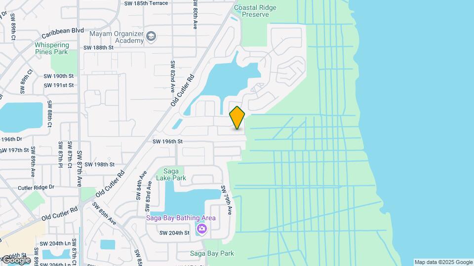 7831 SW 195th Terrace Map and Location Details
