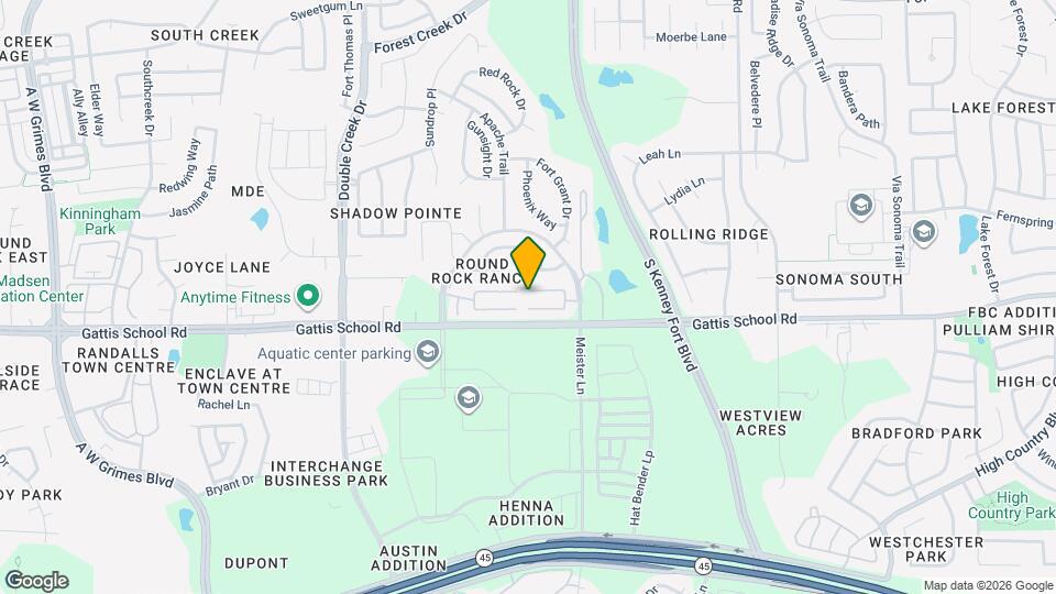 1821 Briarton Ln N Map and Location Details