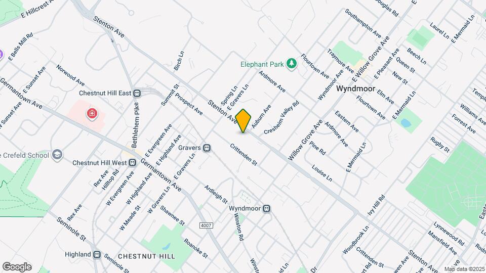 8210 Stenton Ave Map and Location Details