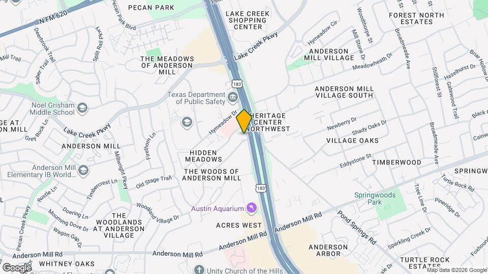13686 Research Blvd Map and Location Details