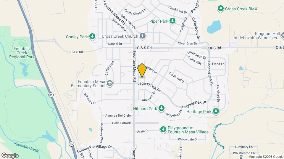 2024 Hibbard Ln Map and Location Details