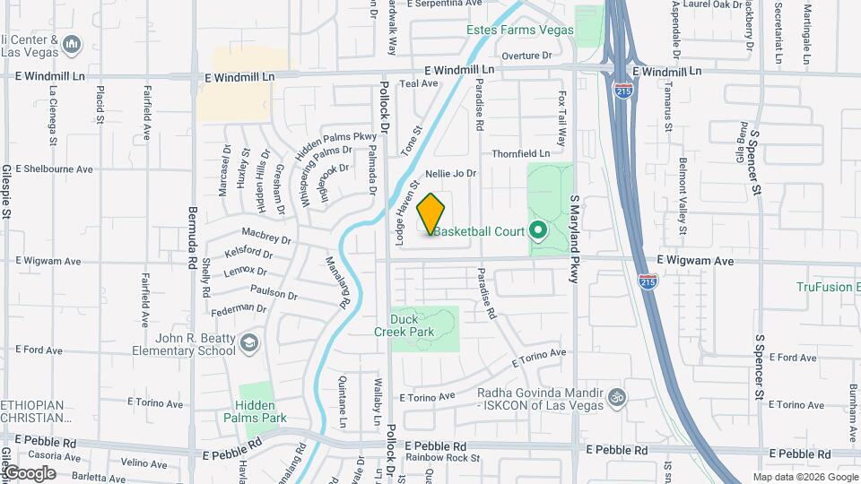 890 Single Tree Dr Map and Location Details