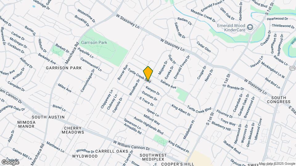 1213 Turtle Creek Blvd Map and Location Details