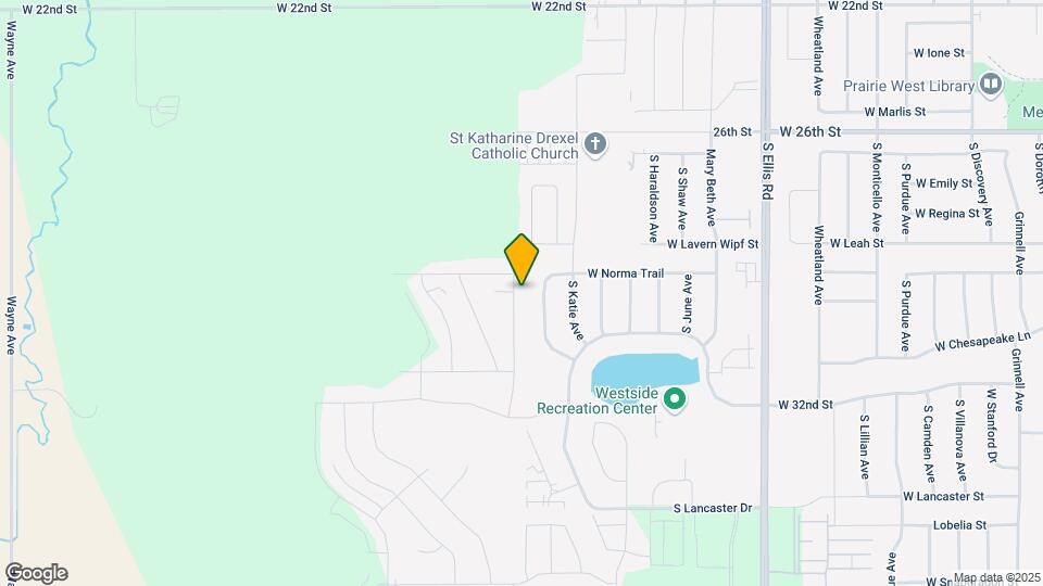 3 Bed 1.5 Bath Townhouse in West Sioux Falls Map and Location Details
