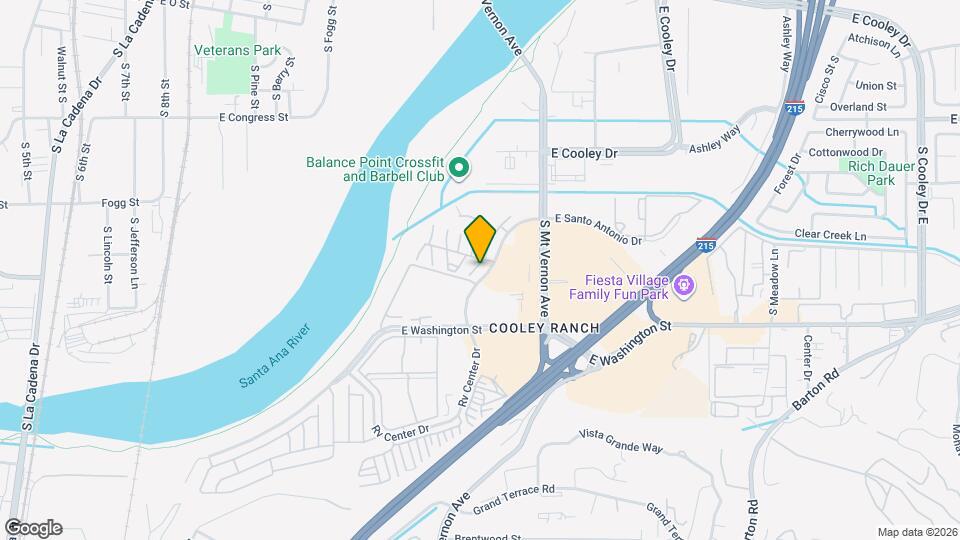 1097 S Santo Antonio Dr Map and Location Details