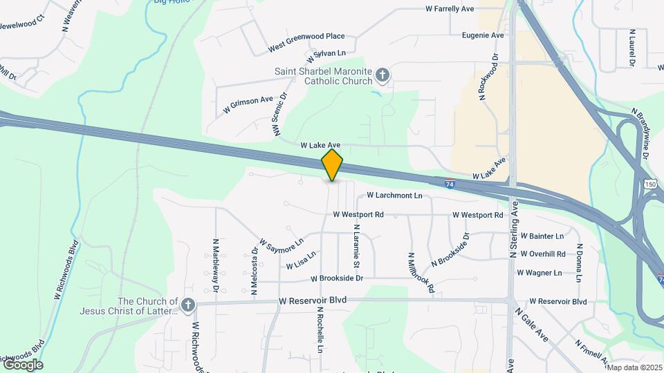 4130 N Rochelle Ln Map and Location Details