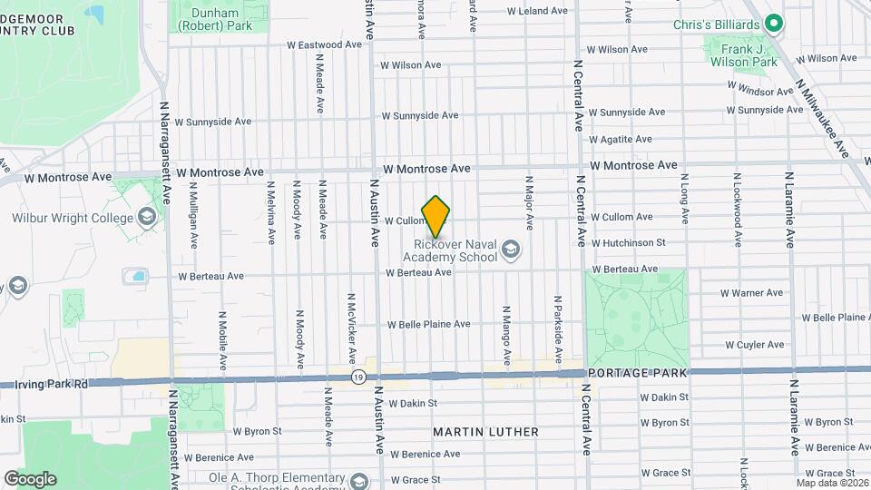 4231 N Marmora Ave Map and Location Details