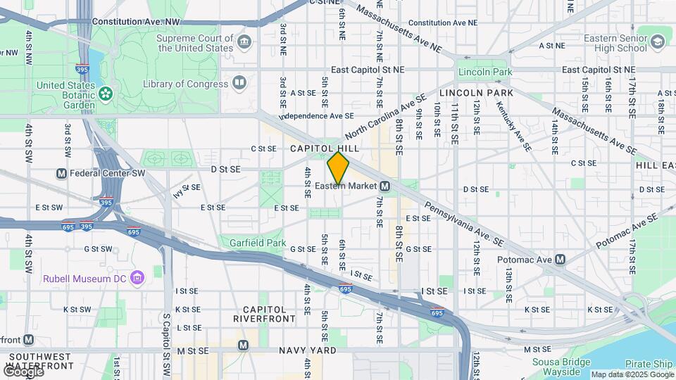 401 6th St SE Map and Location Details