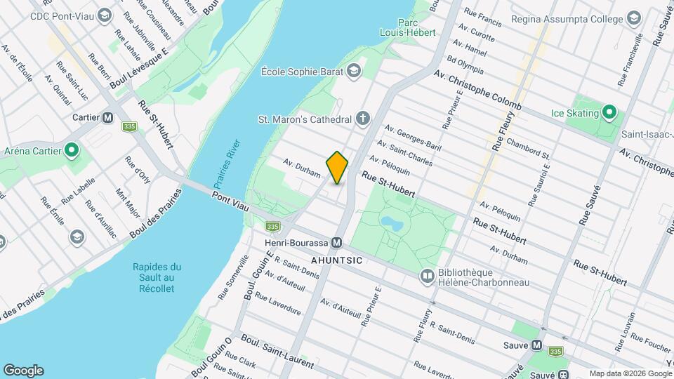 725 Henri-Bourassa Boul E Map and Location Details