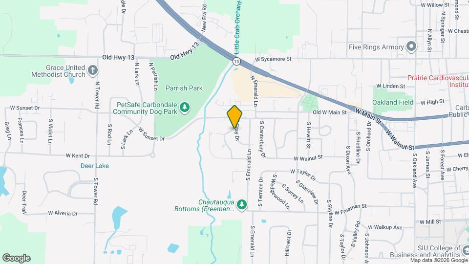 206-208-208 S Gray Dr Map and Location Details