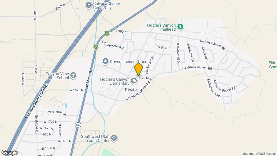 491 E 2015 N Map and Location Details