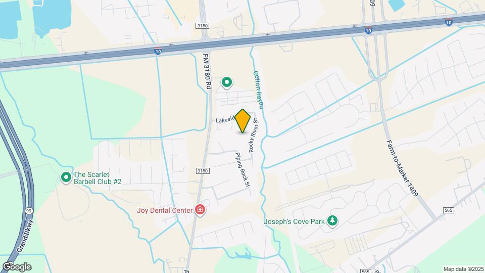 8602 Briar Oaks Ln Map and Location Details