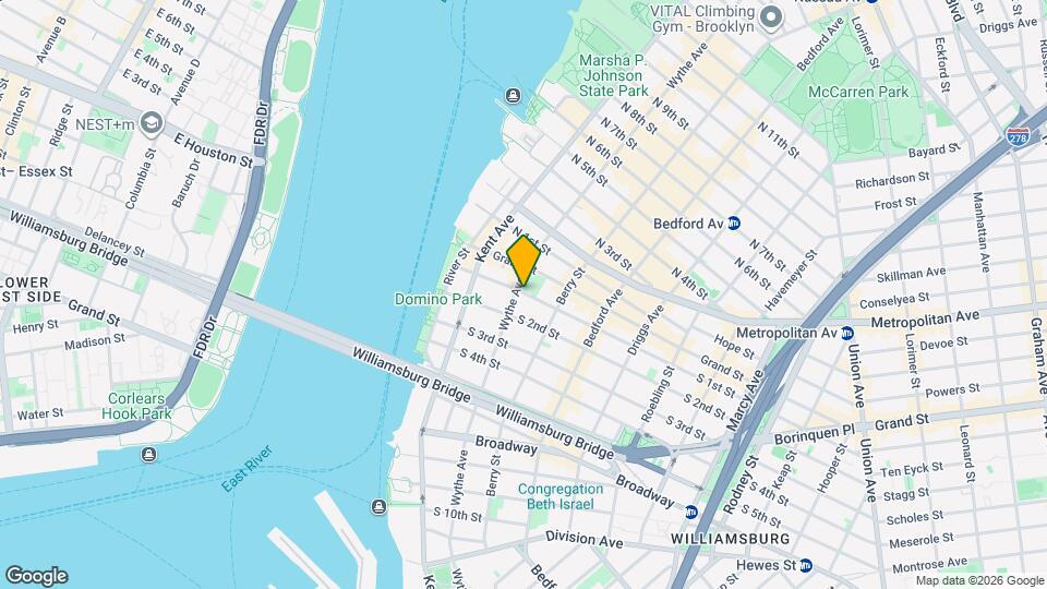 72 S 1st St, Unit 1 Map and Location Details