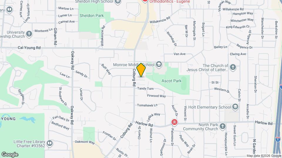 2743 Mallory Ln Map and Location Details