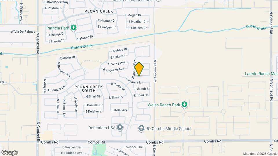 1633 E Melanie St Map and Location Details