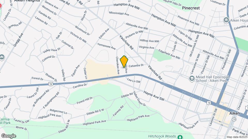 919 Seminole Ave Map and Location Details