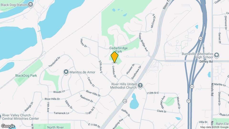 10928 London Dr Map and Location Details