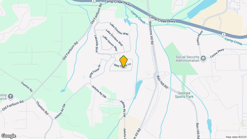 3949 Lake Manor Way Map and Location Details