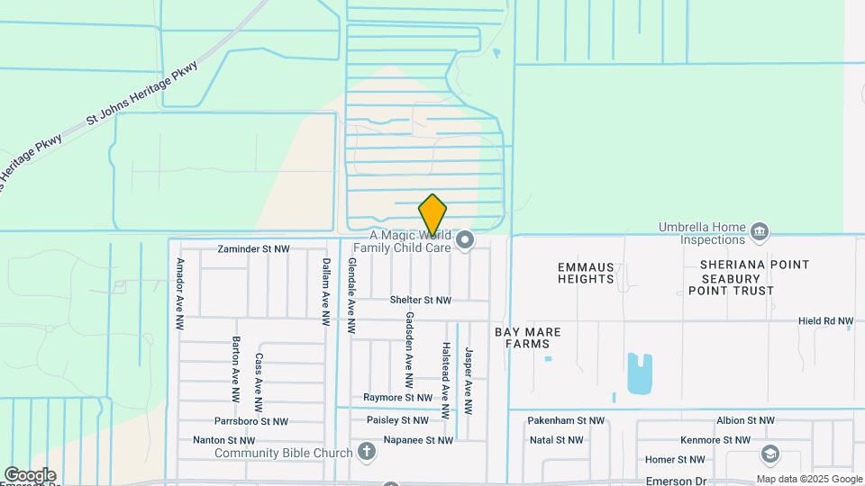 1581 Zaffer St NW Map and Location Details