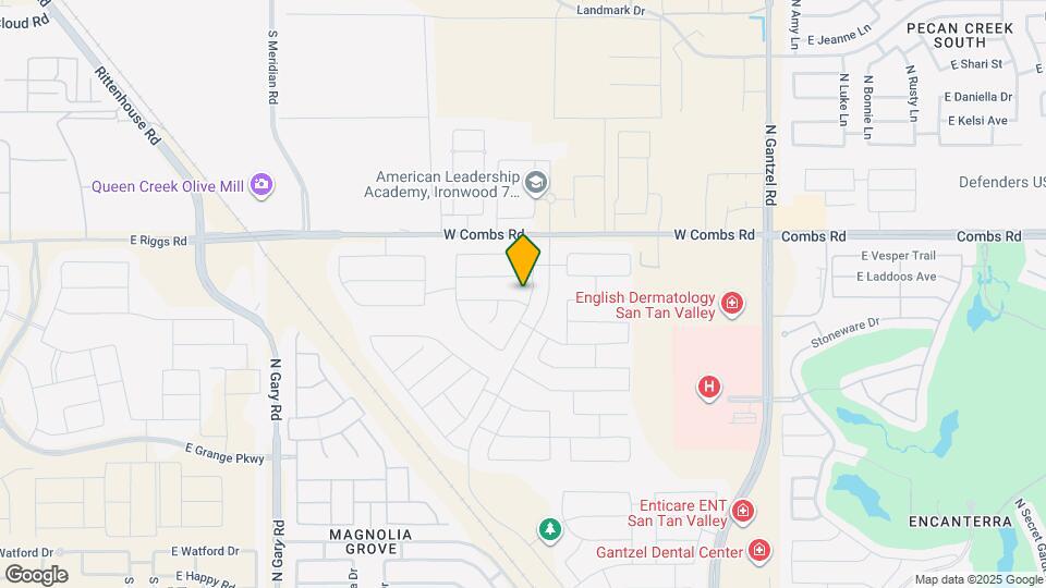 654 Glen Canyon Dr Map and Location Details