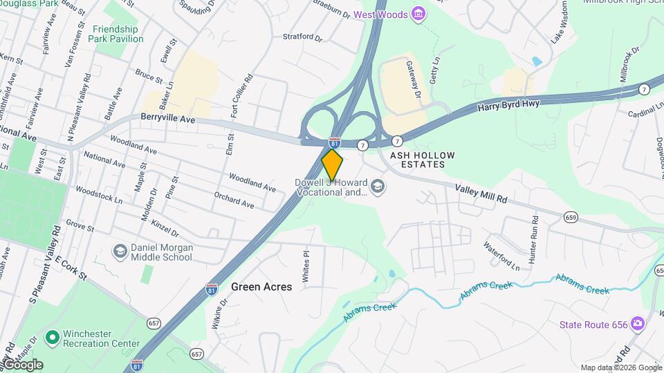 104 Eastside Ln Map and Location Details