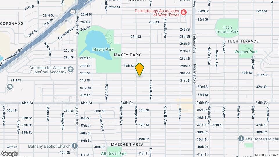 3718 31st St Map and Location Details