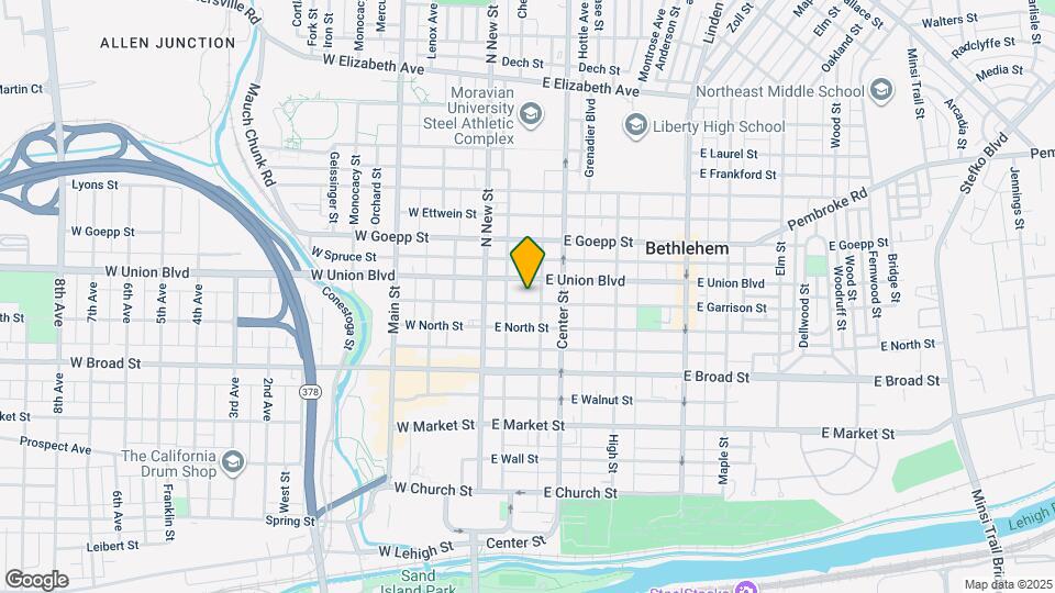 39 E Garrison St Map and Location Details