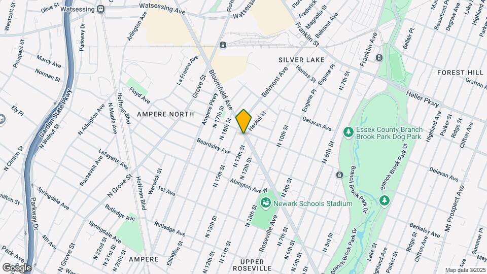572 Bloomfield Ave Map and Location Details