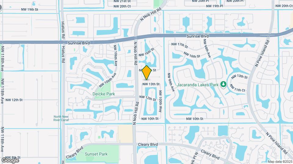 10131 NW 13th St Mapa y Detalles de la Ubicación