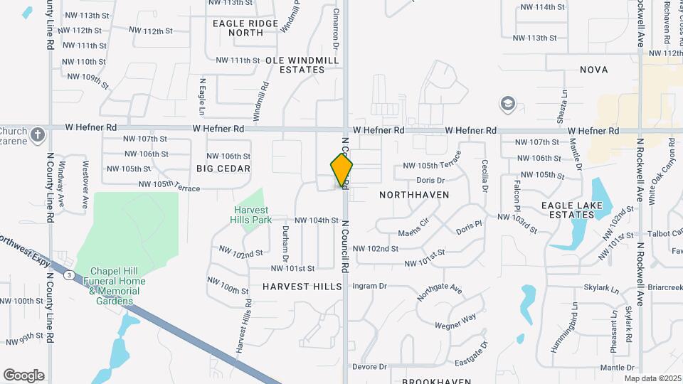 10516 Utica Dr Map and Location Details