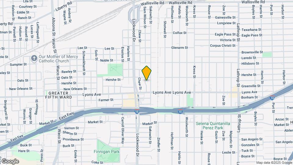 1704 Sam Wilson St Map and Location Details