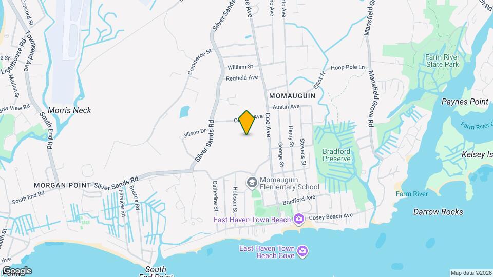 164 Coe Ave Map and Location Details