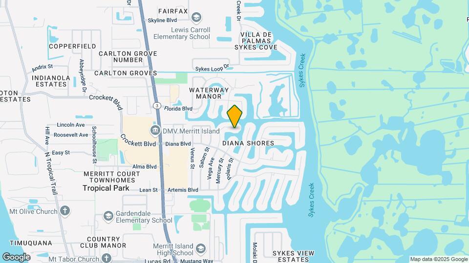 1710 Vega Ave Map and Location Details