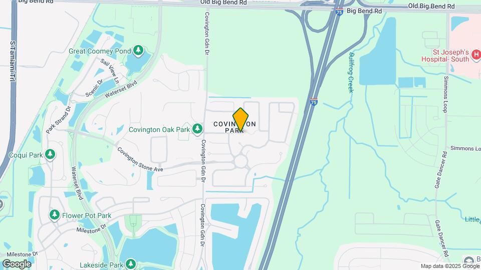 7715 Bristol Park Dr Map and Location Details