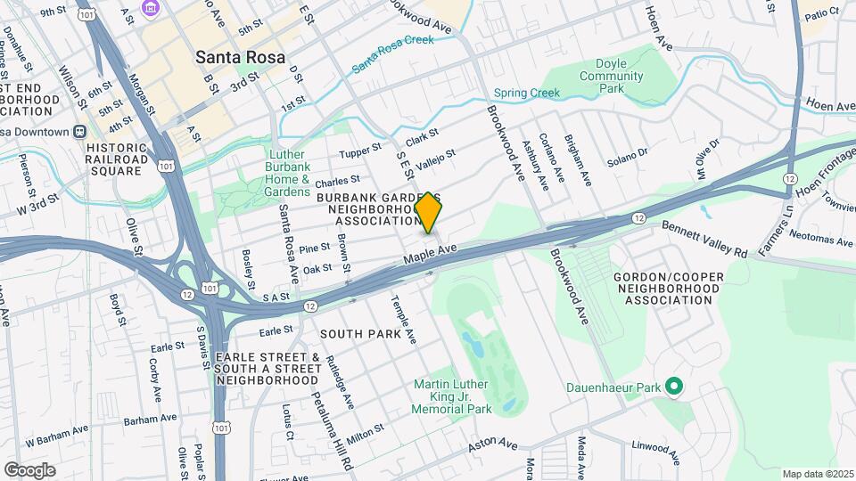 521 South E Map and Location Details
