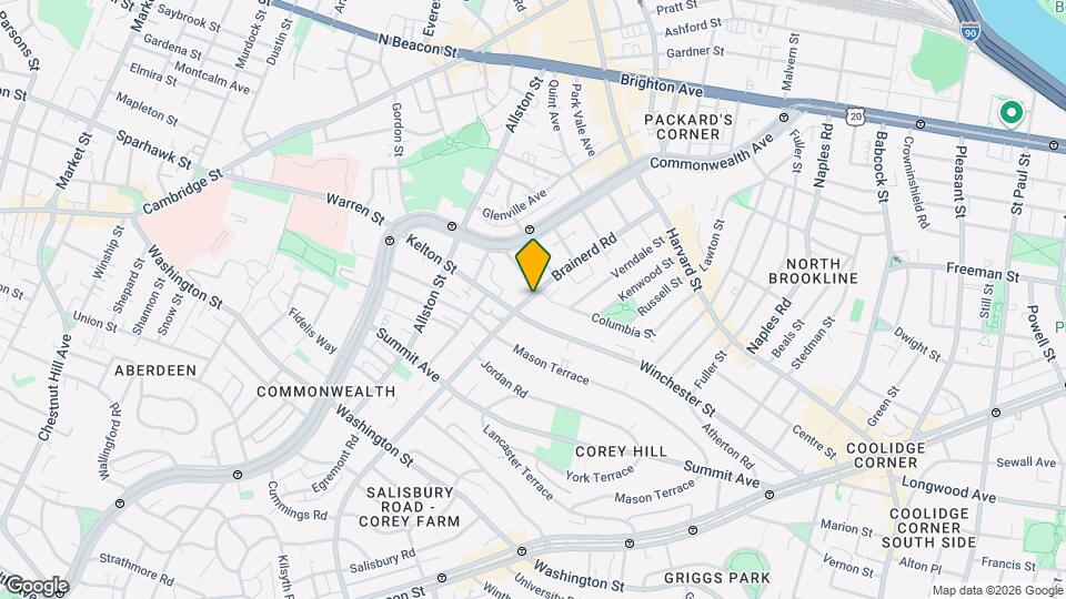 128 Brainerd Rd Map and Location Details