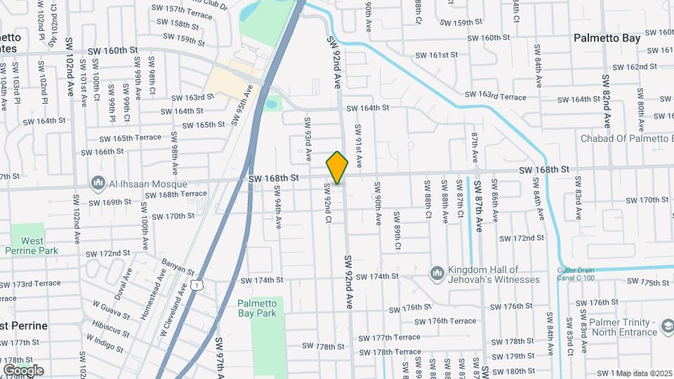 16850 SW 92nd Ave Mapa y Detalles de la Ubicación