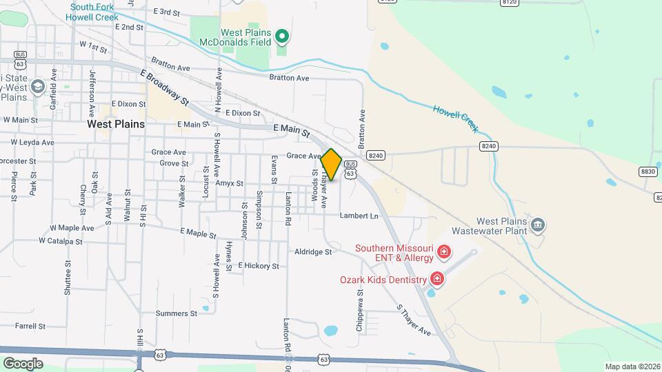 234 S Thayer Ave Map and Location Details