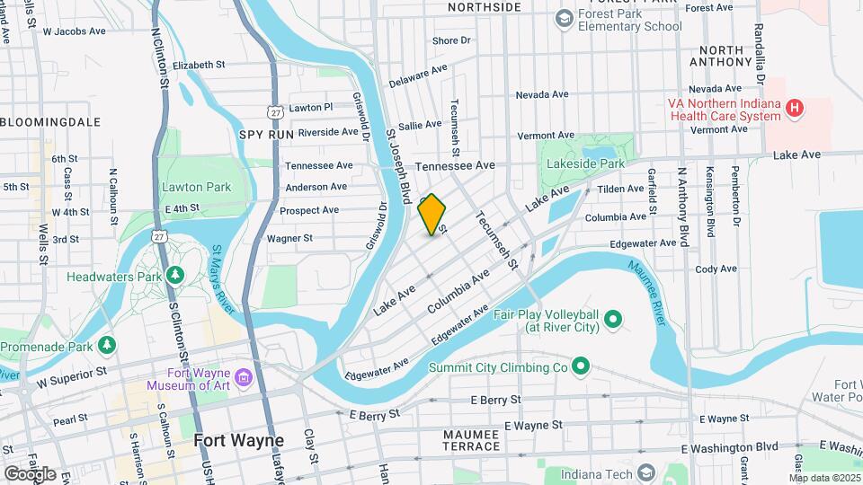1024 Rivermet Ave Mapa y Detalles de la Ubicación