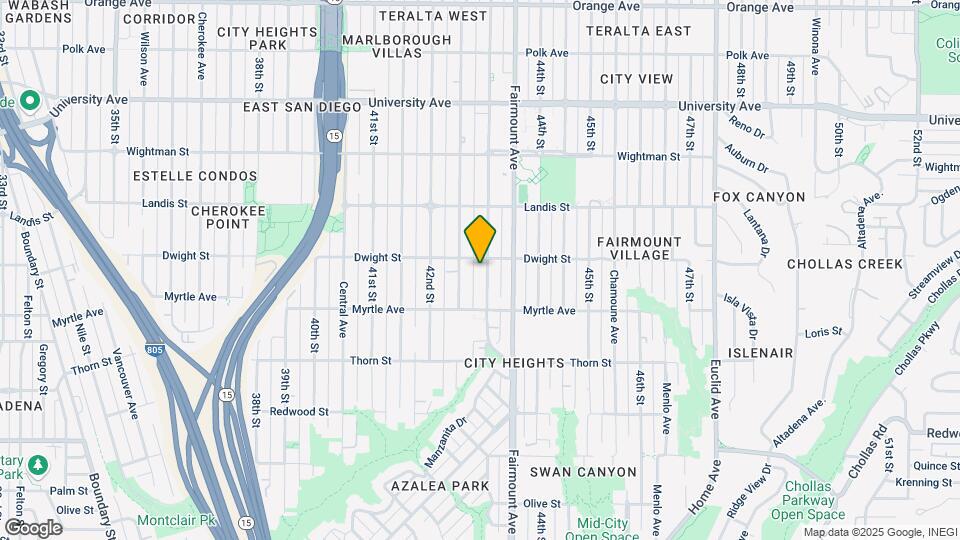 3578-3584 43rd St Mapa y Detalles de la Ubicación