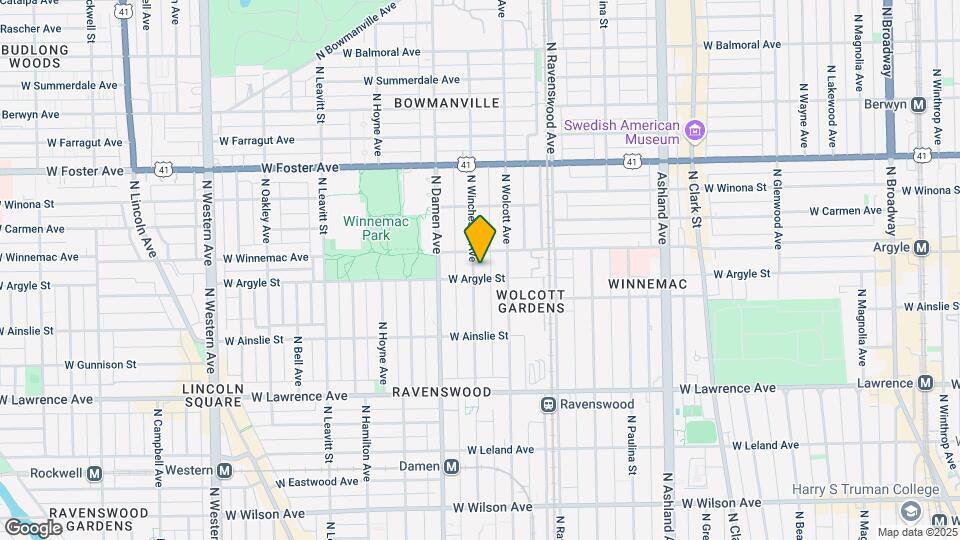 5007 N Winchester Ave Mapa y Detalles de la Ubicación
