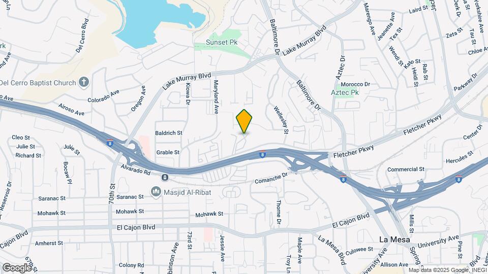 7504 Parkway Dr Map and Location Details