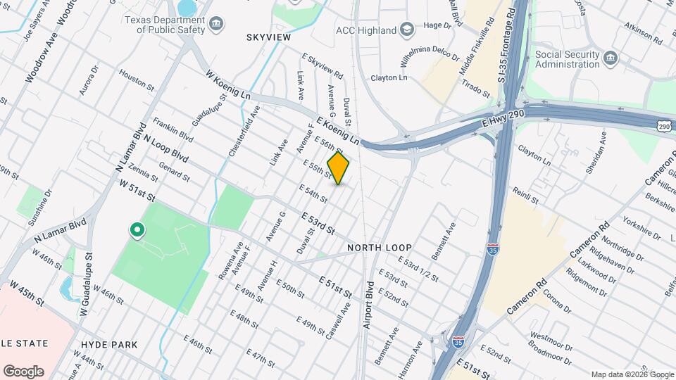 5409 Duval St Map and Location Details