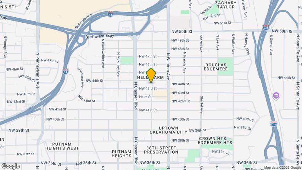 4409 N Military Ave Map and Location Details