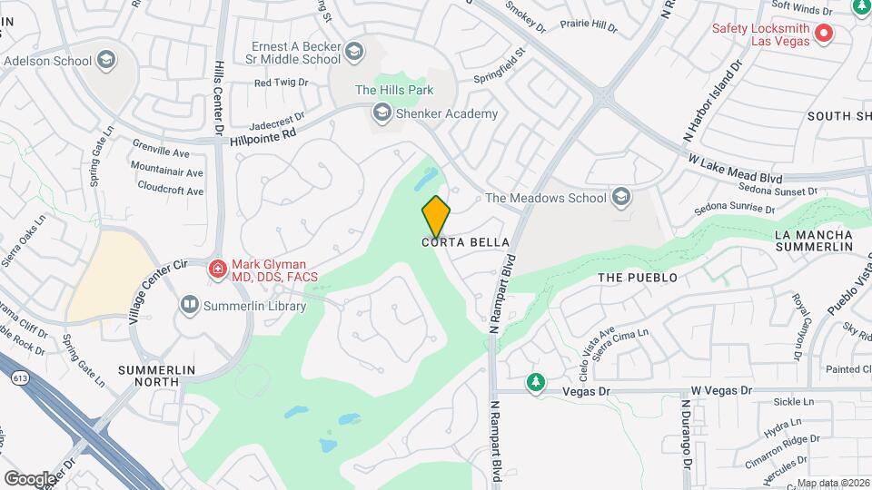 1833 Corta Bella Dr Map and Location Details