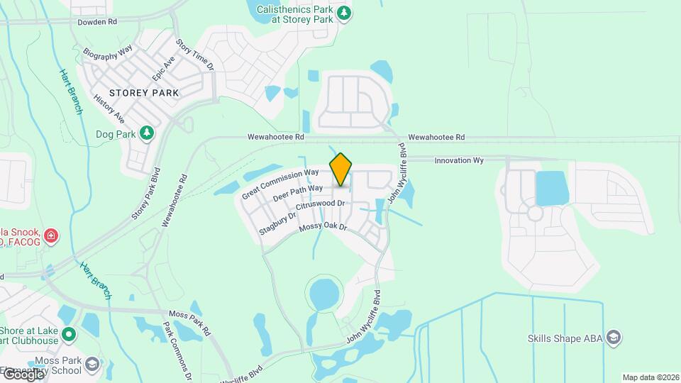 12016 Deer Path Way Map and Location Details