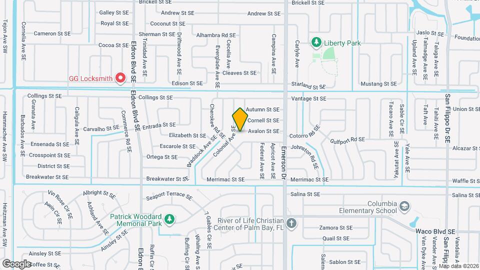 710 Avalon St SE Map and Location Details