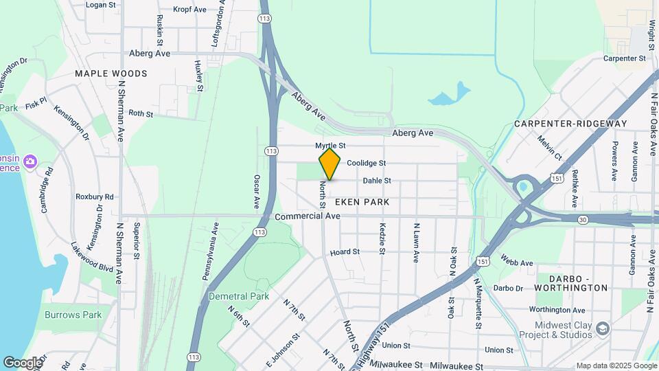 2505 Dahle St Map and Location Details