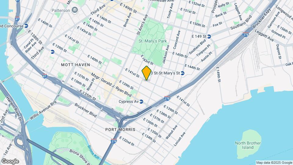 676 E 141st St Map and Location Details